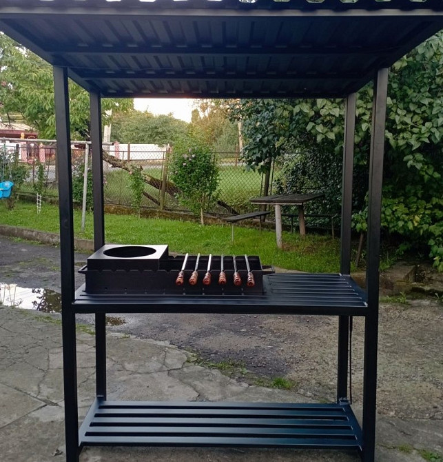 Мангал в стилі лофт. Київ - фото 5