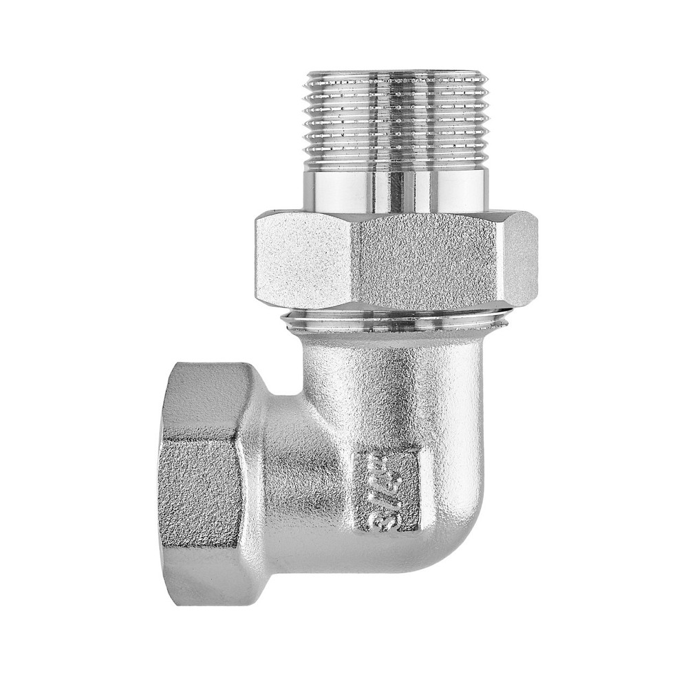 Згін американка Nolf NFC.521-10 - 1" кутовий нікельований (NF3238) Київ - фото 3