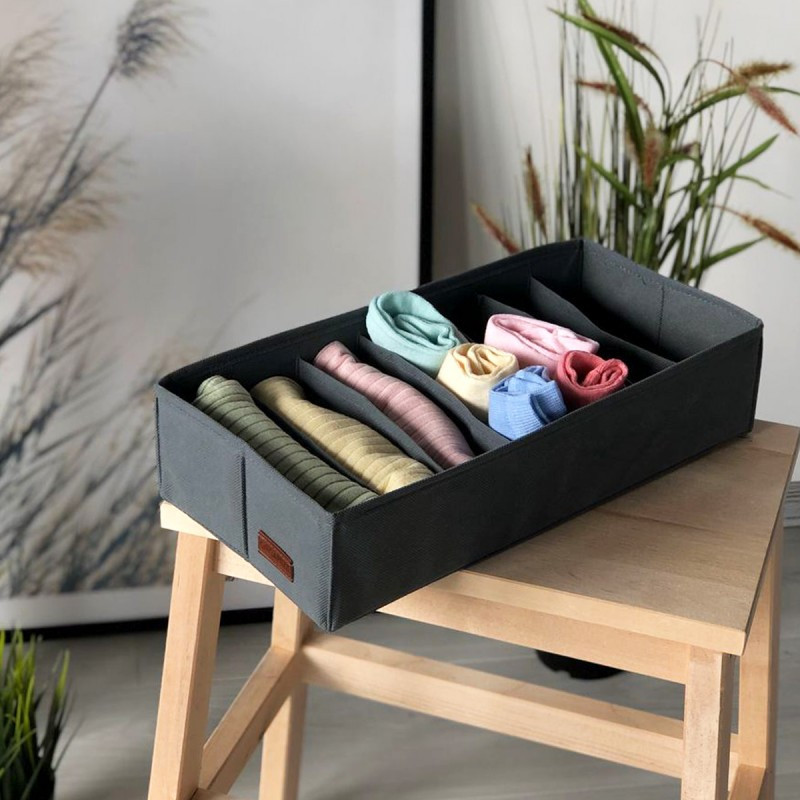 Коробочка для хранения носочков, колгот, ремней GR-Nsk (Серый) Сумы - изображение 2