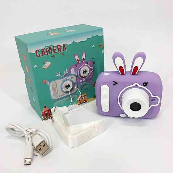Дитячий цифровий фотоапарат X900 Rabbit Колір: фіолетовий NV-45 Івано-Франківськ
