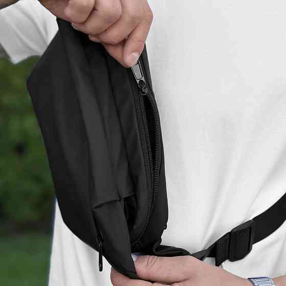 Чоловіча бананка чорна Pobedov Minimal Київ