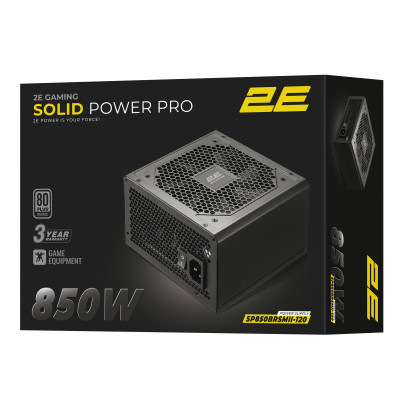 Блок живлення 2E 850W GAMING Solid Power Pro (2E-SP850BRSMII-120) Вінниця - фото 5
