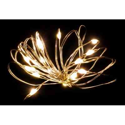 Гирлянда Luca Lighting струна, 1 м, класична біла, 10 LED 2xCR2032 (8718861660623) Винница