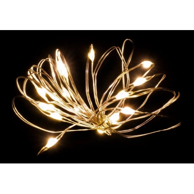 Гірлянда Luca Lighting струна, 1 м, класична біла, 10 LED 2xCR2032 (8718861660623) Вінниця - фото 1