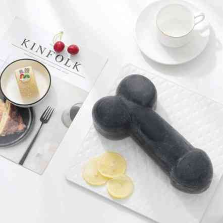 Молд силиконовый Мужской орган 165 на 272 мм розовый Киев