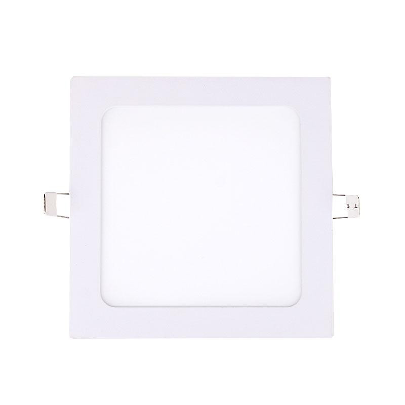 Потолочный светодиодный светильник встраиваемый квадратный 12 Вт 4100К Киев - изображение 1