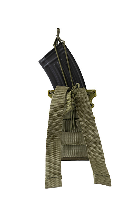 Підсумок на 2 магазини (ріжка) АК підвійний мультикам відкритий із пластиковою перегородкою Олива Одеса - фото 8