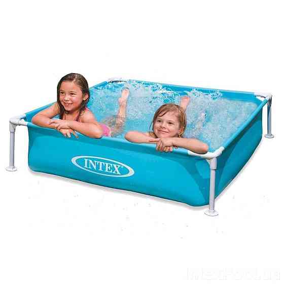 Дитячий каркасний басейн Intex 57173 122 х 122 x 30 см Київ
