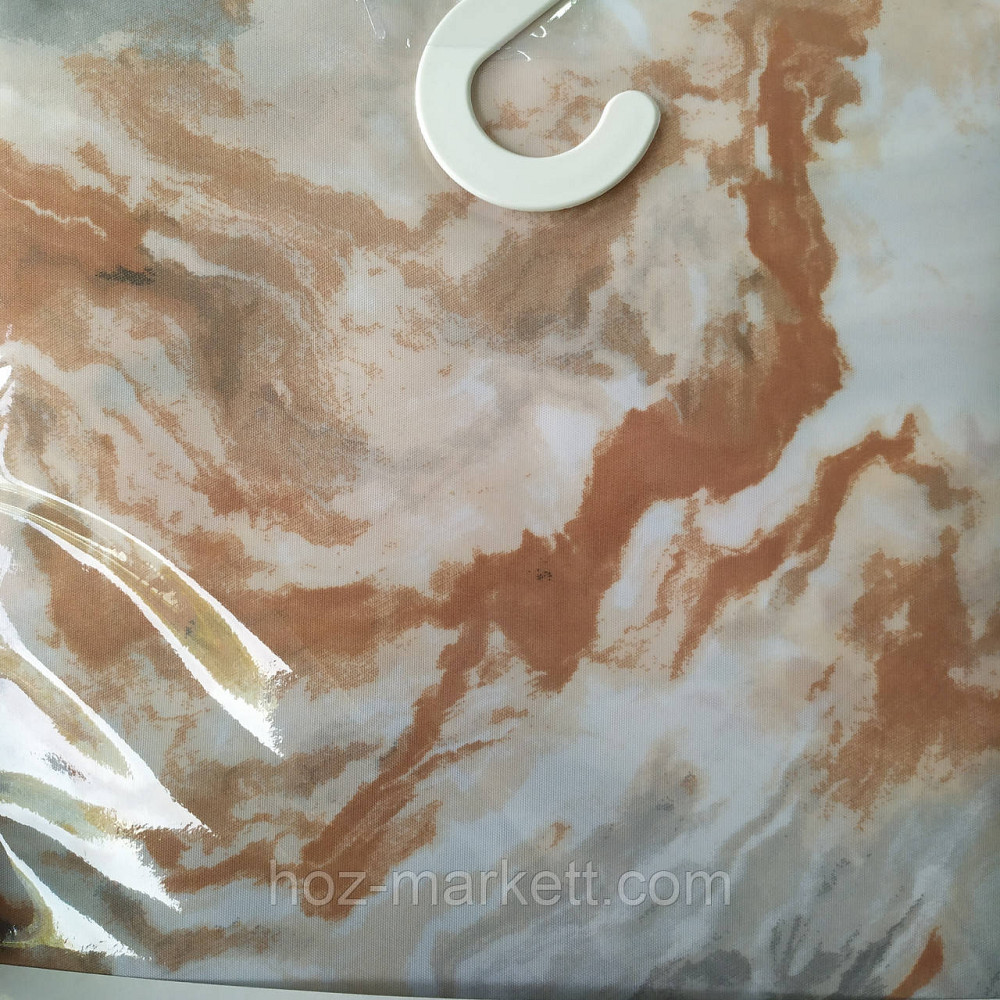 Тканевая шторка для душа Тропик 180 х 200 см Турция Абстракция Харьков - изображение 3