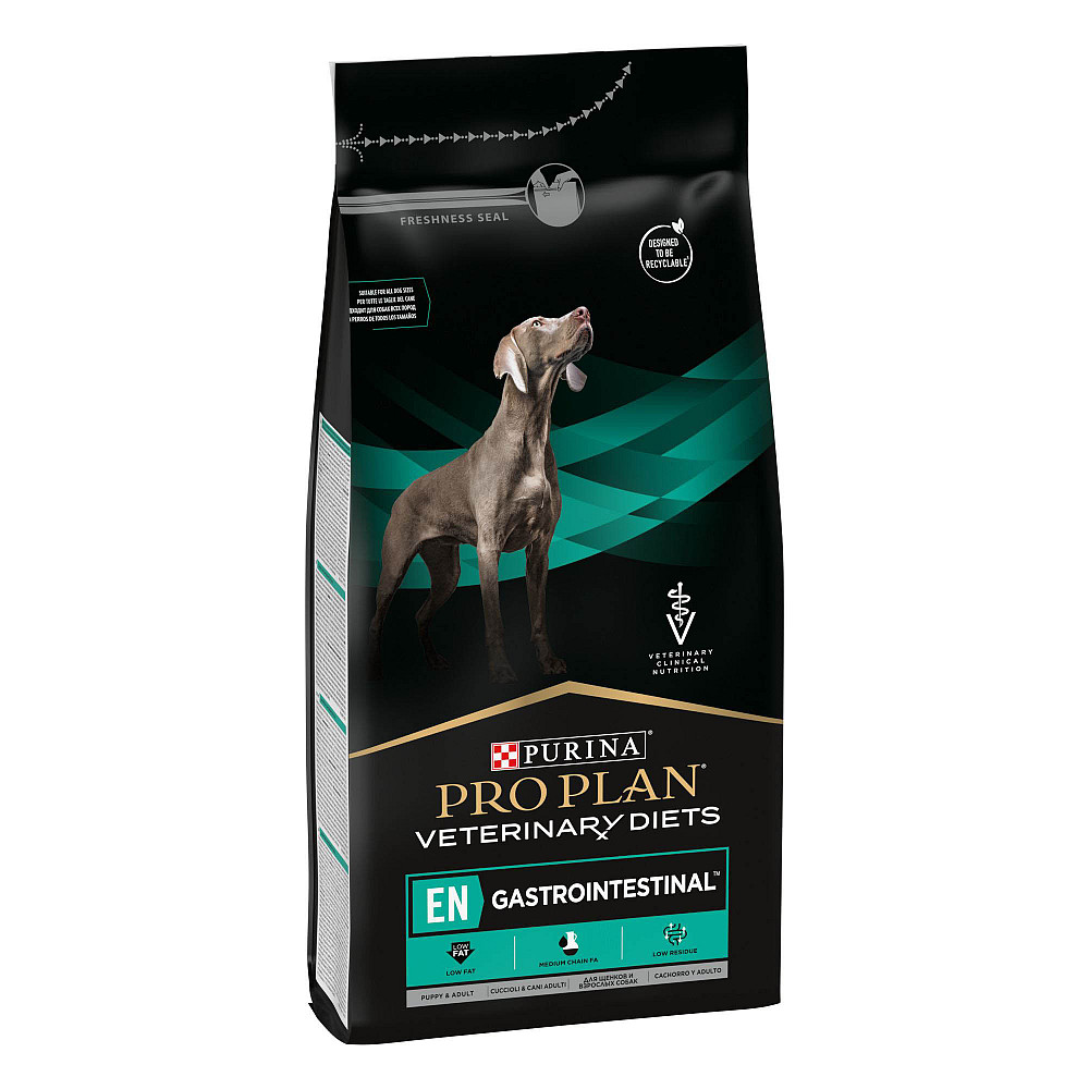 Сухой диетический корм PRO PLAN VETERINARY DIETS EN Gastrointestinal для взрослых собак и щенков для устранения расстройств пищеварения, 1.5 кг Киев - изображение 2