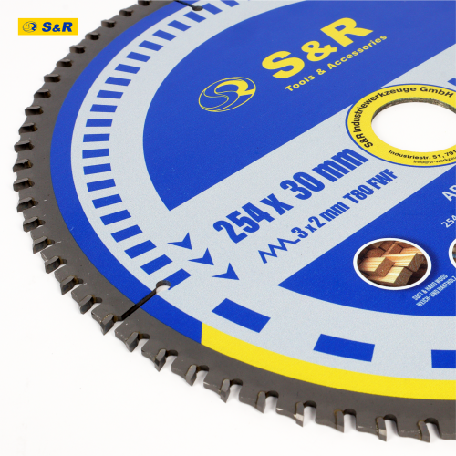 Диск пиляльний універсальний S&R UniCut Meister FWF 254х30х3 мм Одеса - фото 7