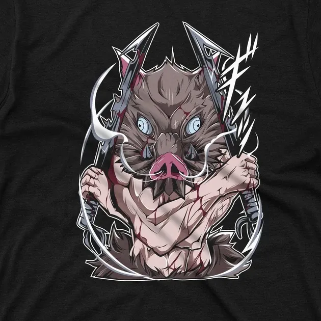 Футболка для подростка мальчика с принтом Клинок, рассекающий демонов Іноске Хашибіра 3 Размер 160 Anime10353 Днепр - изображение 4