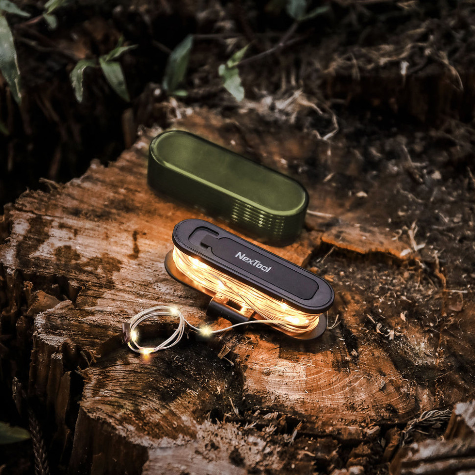 Кемпінгова гірлянда - маячок 2в1 Nextool Twinkle Light, 1,5 м, на батарейці Київ - фото 9