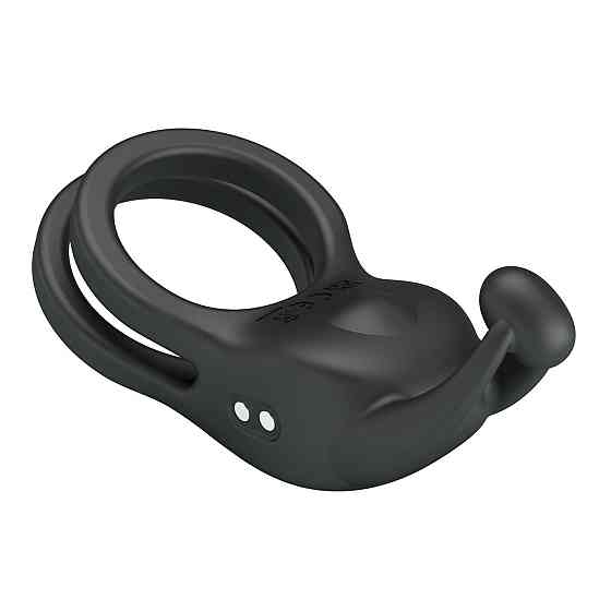 Кільце ерекційне Pretty Love - Goodwin Vibrating Double Penis Ring, BI-210222 Sex Aura Київ