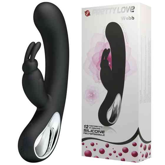 Вібратор - Pretty Love Webb Vibrator Black Sex Aura Київ