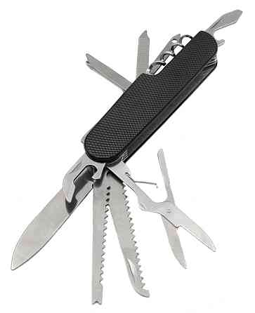 Мультитул швейцарский нож A775-B Чёрный Днепр