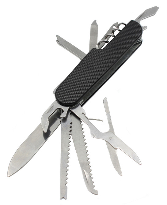 Мультитул швейцарский нож A775-B Чёрный Днепр - изображение 1
