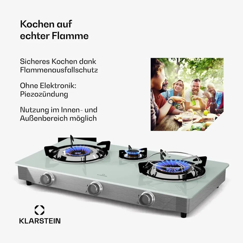 Газова плита Klarstein Barzona 3 з Німеччини Дніпро - фото 6