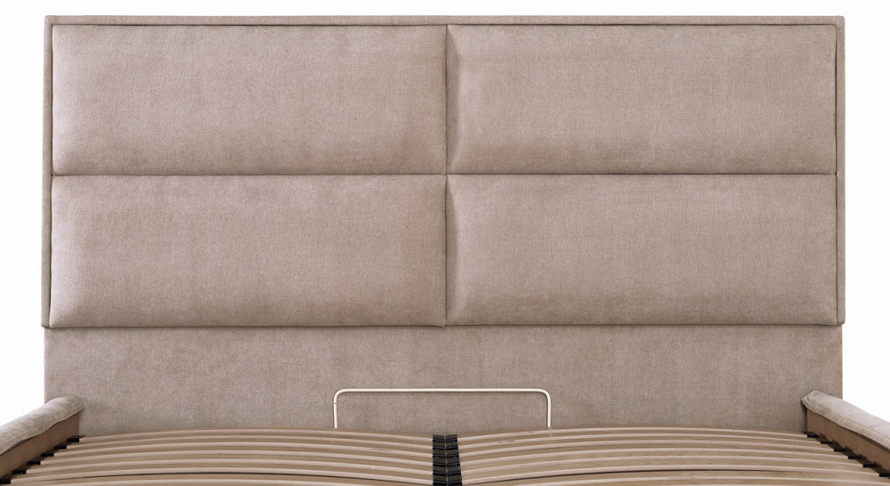 Кровать Sheffield Comfort 140 х 190 см Мисти Mocco С подъемным механизмом и нишей для белья Мокко Днепр - изображение 13