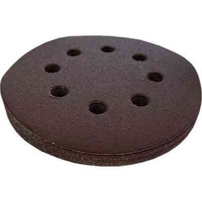 Круг зачистной Зеніт 125 мм с отверстиями под пылевывод (10 шт.) Р150 (12500150) Винница