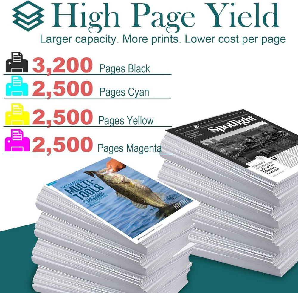 Тонер-картриджі 203X CF540X-CF543X сумісні з HP Color Laserjet Pro MFP M281fdw M254dw M254nw M281fdn M280nw M281cdw M254dn Дніпро - фото 5