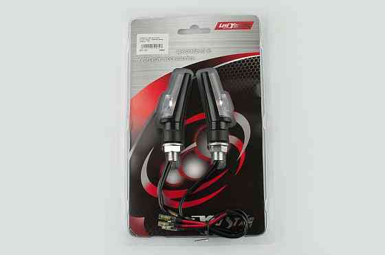 Повороты светодиодные, башня (пара) (черные, белое стекло) ST Мукачево