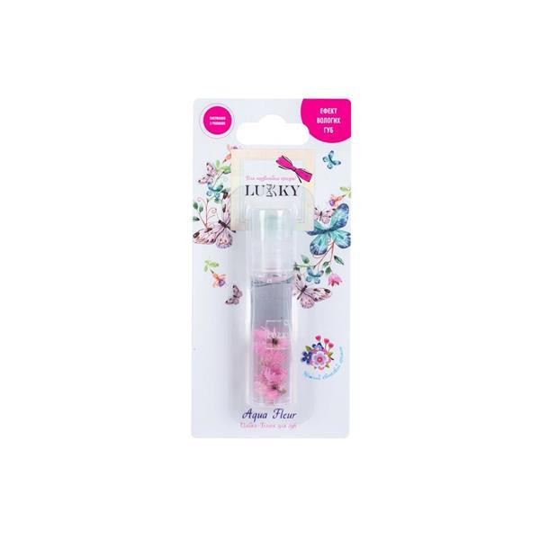 Дитяча олія-блиск для губ Lukky роликовий з рожевими квітами (T22004) Харків - фото 4