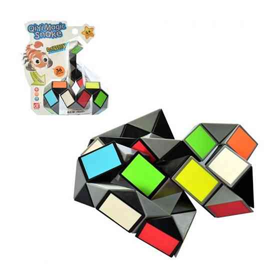 Головоломка пластикова "Змійка" EQY552 на 36 блоків Вінниця