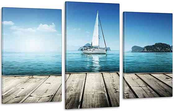 Модульная картина Яхта Art-68_3 Киев