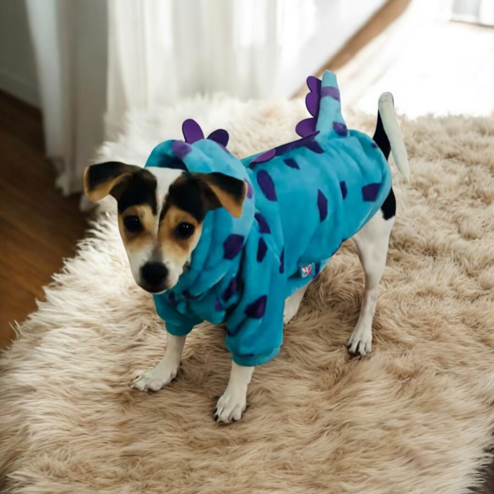 Одяг для котів і собак Динозавр L блакитний Київ - фото 1