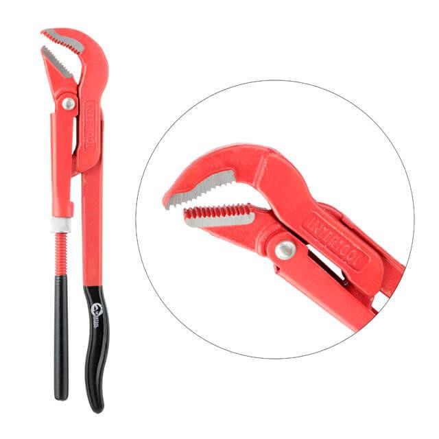 Ключ трубний, 1,5", 45° INTERTOOL XT-2115 Київ - фото 2