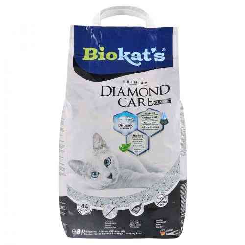 Наполнитель Biokats для кошачьего туалета Diamond Classic бентонитовый 8 л Киев