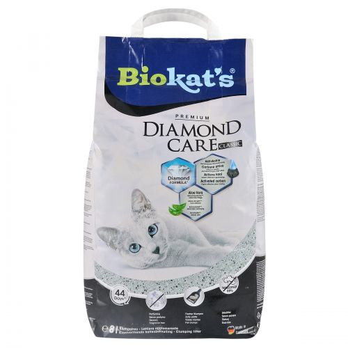 Наповнювач Biokats для котячого туалету Diamond Classic бентонітовий 8 л Київ - фото 3