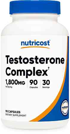 Тестостероновий комплекс Nutricost Testosterone Complex, 90 Capsules Луцьк