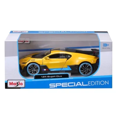 Машина Maisto Bugatti Divo жовта, 1:24 (31526 yellow) Вінниця