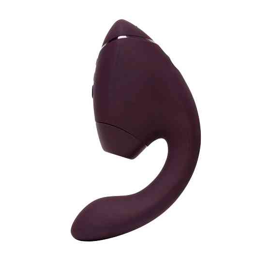 Вибратор-стимулятор вакуумный Womanizer Next Duo Dark Purple для точки G, фиолетовый Sex Aura Киев