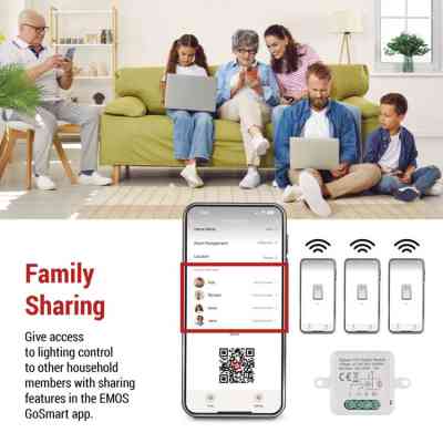 Модуль управління розумним будинком EMOS H5101 ZigBee 3.0 1-Channel (H5101) Вінниця