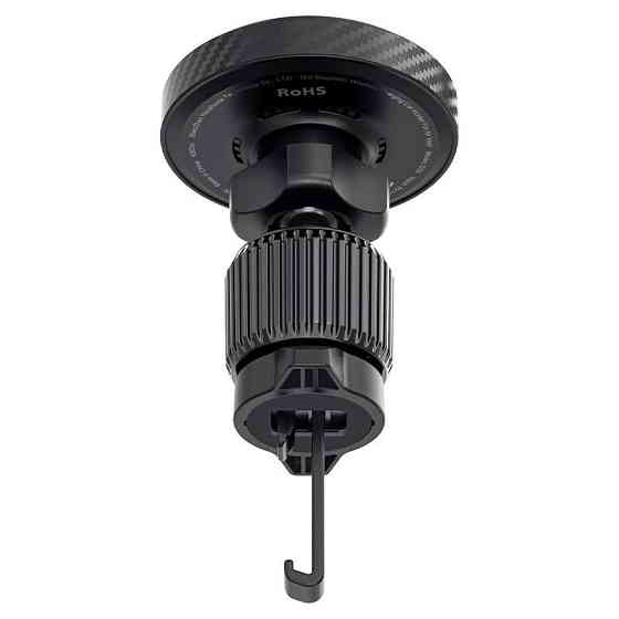 Автодержатель для телефона с БЗУ ACEFAST D33 Qi2 magnetic wireless charging car holder for air vent Black Киев