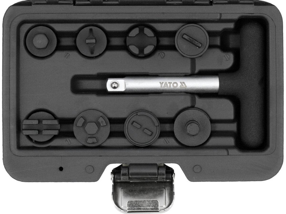 Ключі для пластикових оливозливних пробок YATO: до квадрату- 3/8