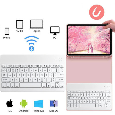 Чохол до планшета BeCover with keyboard Apple iPad Pro 13" M4 2024 Pink (713006) Вінниця - фото 6