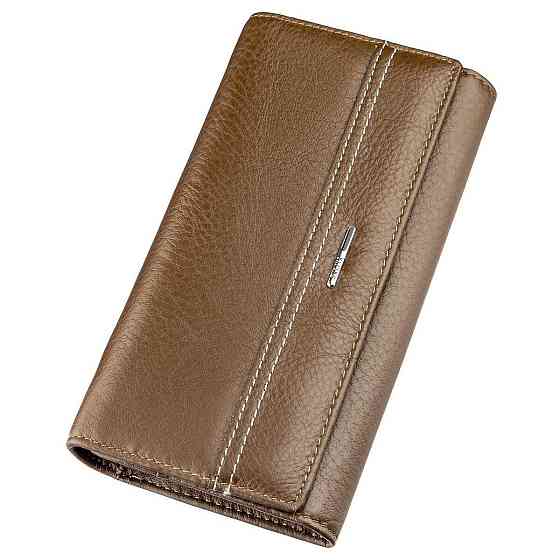 Кошелек горизонтальный женский кожаный BALIYA 18979 Коричневый Киев
