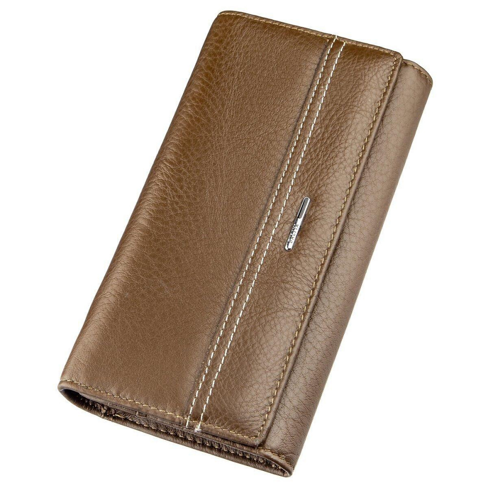 Гаманець горизонтальний жіночий шкіряний BALIYA 18979 Коричневий Київ - фото 1