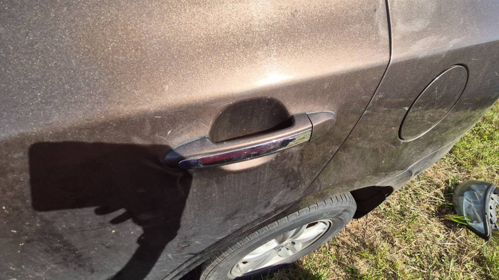 Ручка дверей задня ліва Hyundai Santa Fe 2007-2012 Київ - фото 1