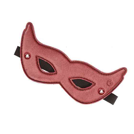 Шкіряна маска на очі Liebe Seele Wine Red Eye Mask Sex Aura Київ
