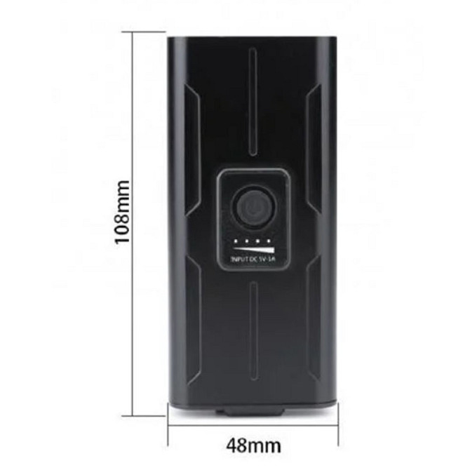 Велоліхтар XBL BK-04Pro-2T6 ALUMINUM індикація заряду Waterproof Бровари - фото 2
