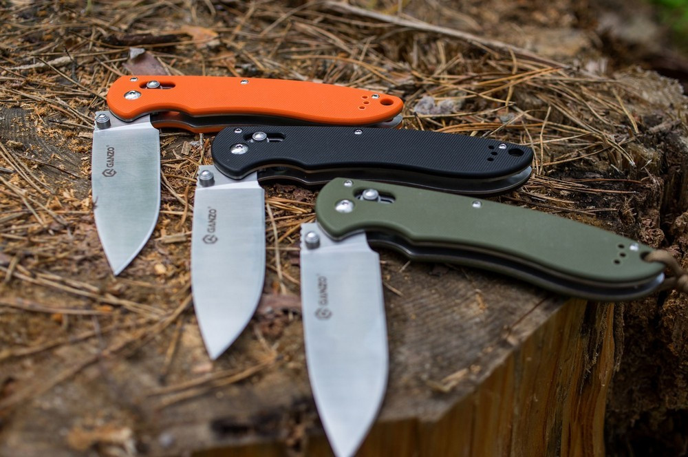 Ніж складаний Ganzo G740-GR зелений Киев - изображение 18