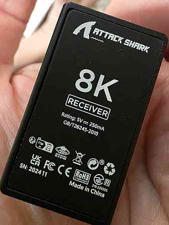 Миша Attack Shark X3 та X3 pro на топовому сенсорі PAW3395 26000 DPI. Оригінал. Харків