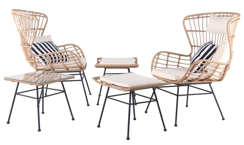 Комплект садових меблів Blanka Ротанг Латте Київ - фото 1