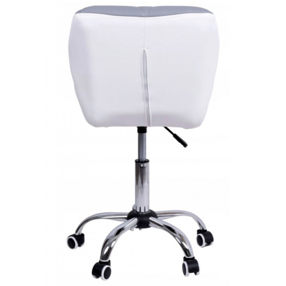 Кресло офисное компьютерное B-531 на колесиках рабочее для компьютера офиса дома Серо-белый Киев - изображение 6