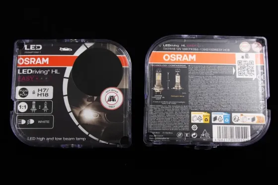 Лампа диодная   H7  12В 6500К Osram LEDriving HL Easy как галогенная (2 шт.) Винница